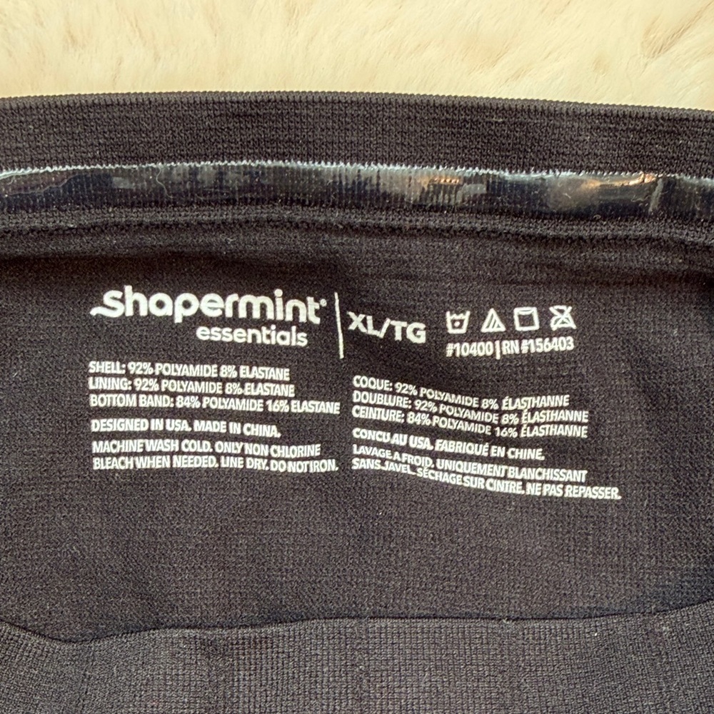 NWOT Shapermint Black Wireless Seamless Bralette with Detachable Straps - Picture 2 of 10
